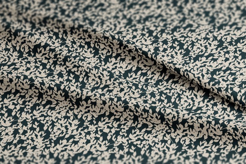 Lorraine Leaves Midnight Blue