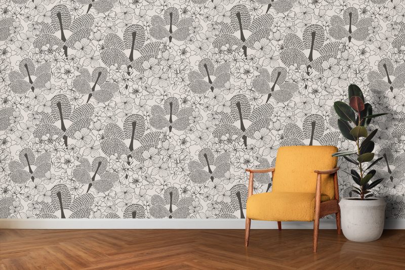 Lillian Neutral Wallpaper