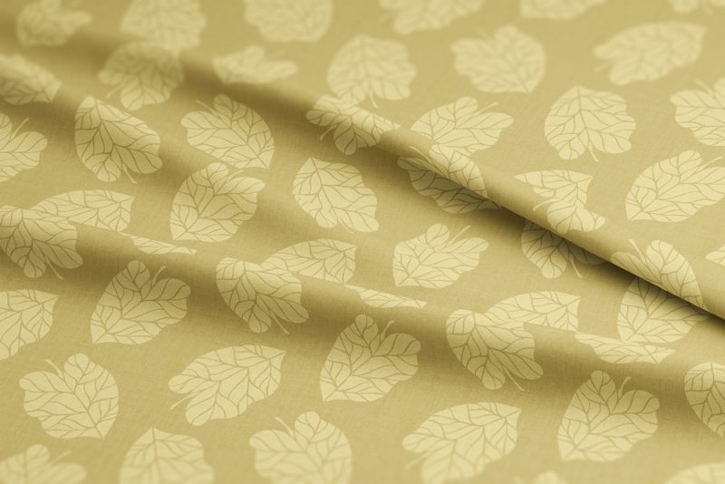 Fallen Leaves Solid Gold